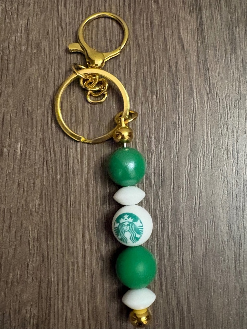 cute handmade womens starbucks bag charm